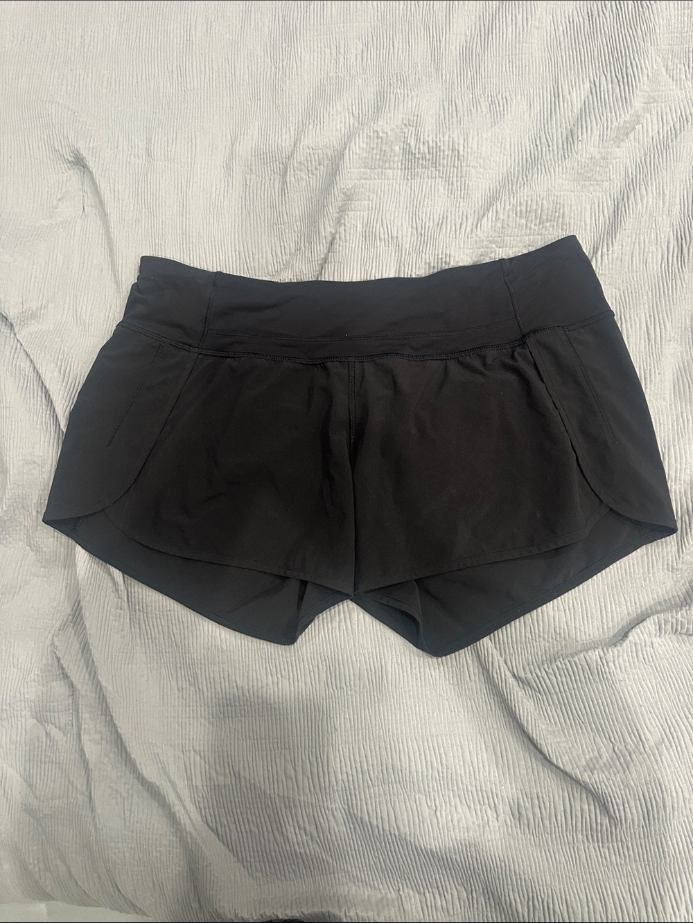 lululemon athletica Black Layered Athletic Shorts